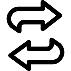 Data Transfer Icon from Ultimate Regular Set