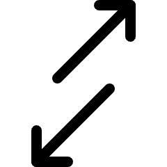 Data Transfer Diagonal 1 Icon from Ultimate Regular Set