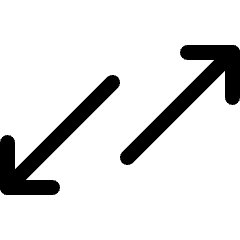 Data Transfer Diagonal Icon from Ultimate Regular Set