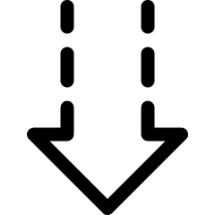 Download Dash Arrow Icon from Ultimate Regular Set