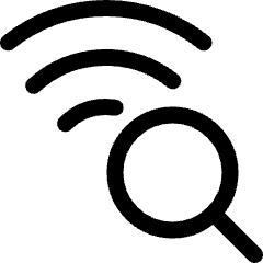Wifi Search Icon from Ultimate Regular Set