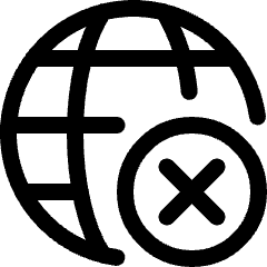 Network Remove Icon from Ultimate Regular Set