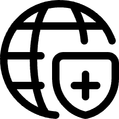 Network Shield Icon from Ultimate Regular Set