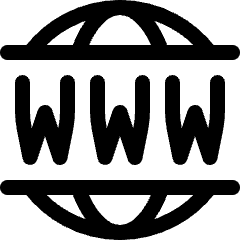 Network Www Icon from Ultimate Regular Set