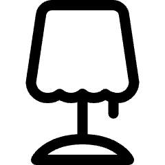 Table Lamp 3 Icon from Ultimate Regular Set