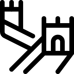 Landmark Chinese Wall Icon from Ultimate Regular Set