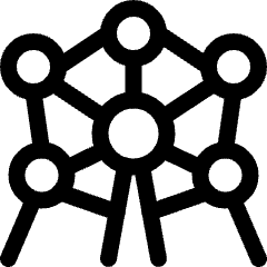 Landmark London Eye 1 Icon from Ultimate Regular Set