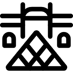 Landmark Louvre Icon from Ultimate Regular Set