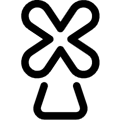 Landmark Netherlands Windmill Icon from Ultimate Regular Set