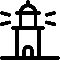 Lighthouse Icon from Ultimate Regular Set