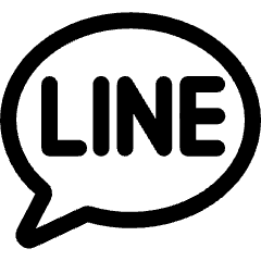 Line App Logo Icon from Ultimate Regular Set