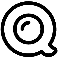 Qik Logo Icon from Ultimate Regular Set