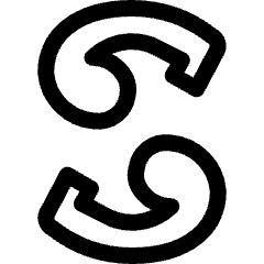 Scribd Logo 1 Icon from Ultimate Regular Set