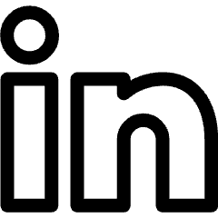Linkedin Logo Icon from Ultimate Regular Set