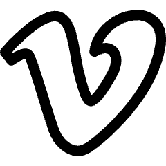 Vimeo Logo Icon from Ultimate Regular Set