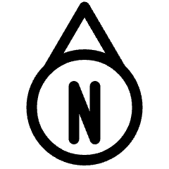 Compass North Icon from Ultimate Regular Set