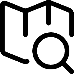 Maps Search Icon from Ultimate Regular Set