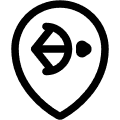 Style Three Pin Bow Icon from Ultimate Regular Set