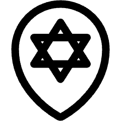 Style Three Pin Judaism Icon from Ultimate Regular Set