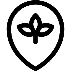 Style Three Pin Lotus Icon from Ultimate Regular Set