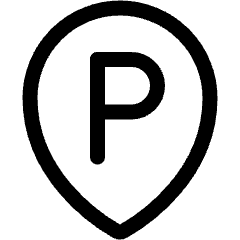 Style Three Pin Parking Icon from Ultimate Regular Set