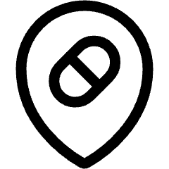 Style Three Pin Pill Icon from Ultimate Regular Set