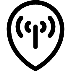 Style Three Pin Signal Antenna Icon from Ultimate Regular Set