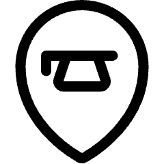Style Three Pin Table Icon from Ultimate Regular Set