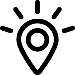 Pin Shine Icon from Ultimate Regular Set