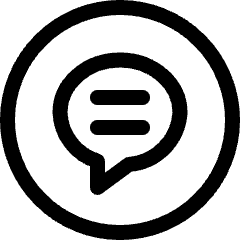 Messages Bubble Text Icon from Ultimate Regular Set