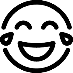 Smiley Lol Icon from Ultimate Regular Set