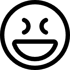 Smiley Prank Icon from Ultimate Regular Set
