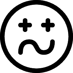 Smiley Wrong Icon from Ultimate Regular Set