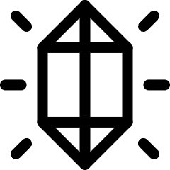 Diamond Shine Icon from Ultimate Regular Set