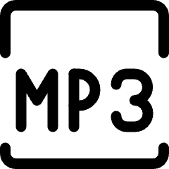 Audio Document Mp 3 1 Icon from Ultimate Regular Set