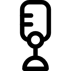 Microphone Podcast Icon from Ultimate Regular Set