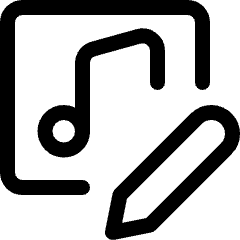 Playlist Edit Icon from Ultimate Regular Set