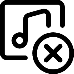 Playlist Remove Icon from Ultimate Regular Set