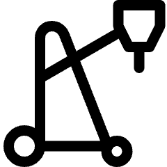 Agriculture Machine Harvester Storage Icon from Ultimate Regular Set
