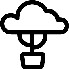 Plant Bonsai 1 Icon from Ultimate Regular Set