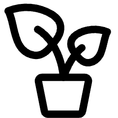 Plant Pot 1 Icon from Ultimate Regular Set