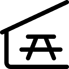 Outdoors Barn Bench Icon from Ultimate Regular Set