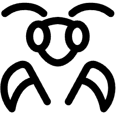 Insect Mantis Icon from Ultimate Regular Set