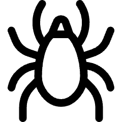 Pets Tick Icon from Ultimate Regular Set