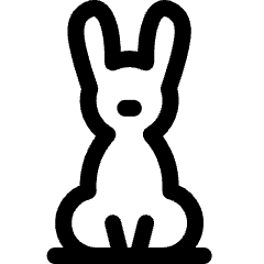 Rabbit Body Icon from Ultimate Regular Set