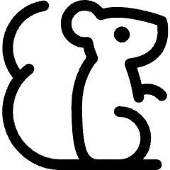 Squirrel Icon from Ultimate Regular Set