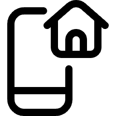Phone Action Home Icon from Ultimate Regular Set