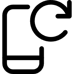 Phone Action Refresh Icon from Ultimate Regular Set