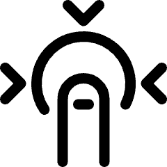 Finger Tap Icon from Ultimate Regular Set