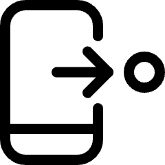 Slide Right Icon from Ultimate Regular Set